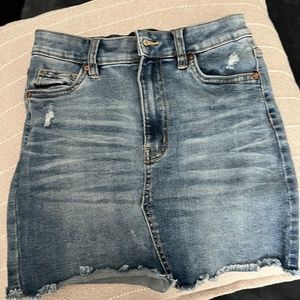 Kendall and Kylie Denim Mini skirt